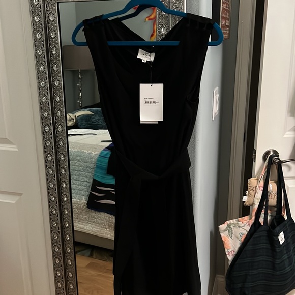 NWT Sézane Robe Carmeli, black - Picture 9 of 9